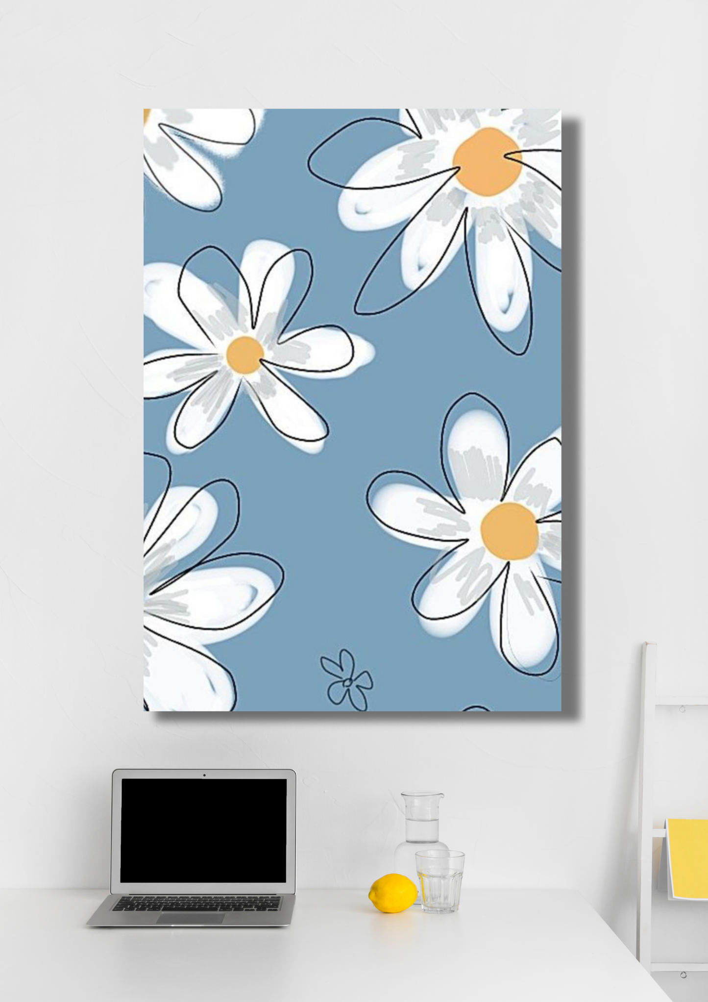 Blue Aesthetic Poster