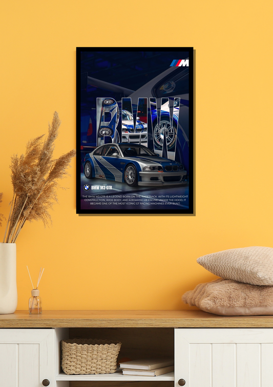 BMW M3 GT3 Photo Frame