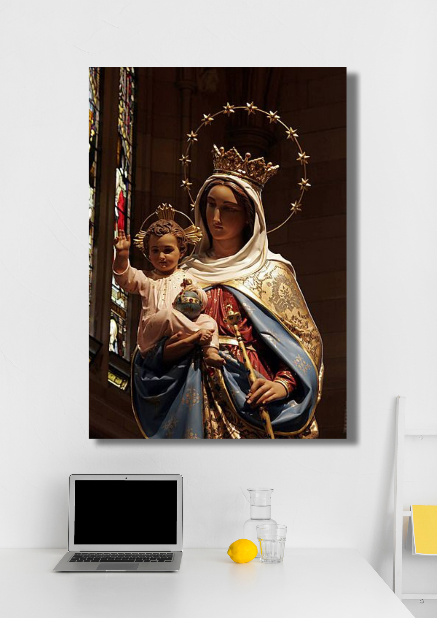 Blessed Virgin Mary Devotional Poster