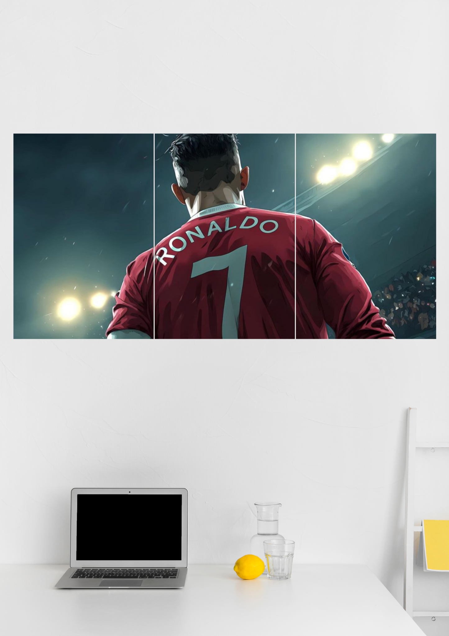 Cristiano Ronaldo CR7 Split Poster