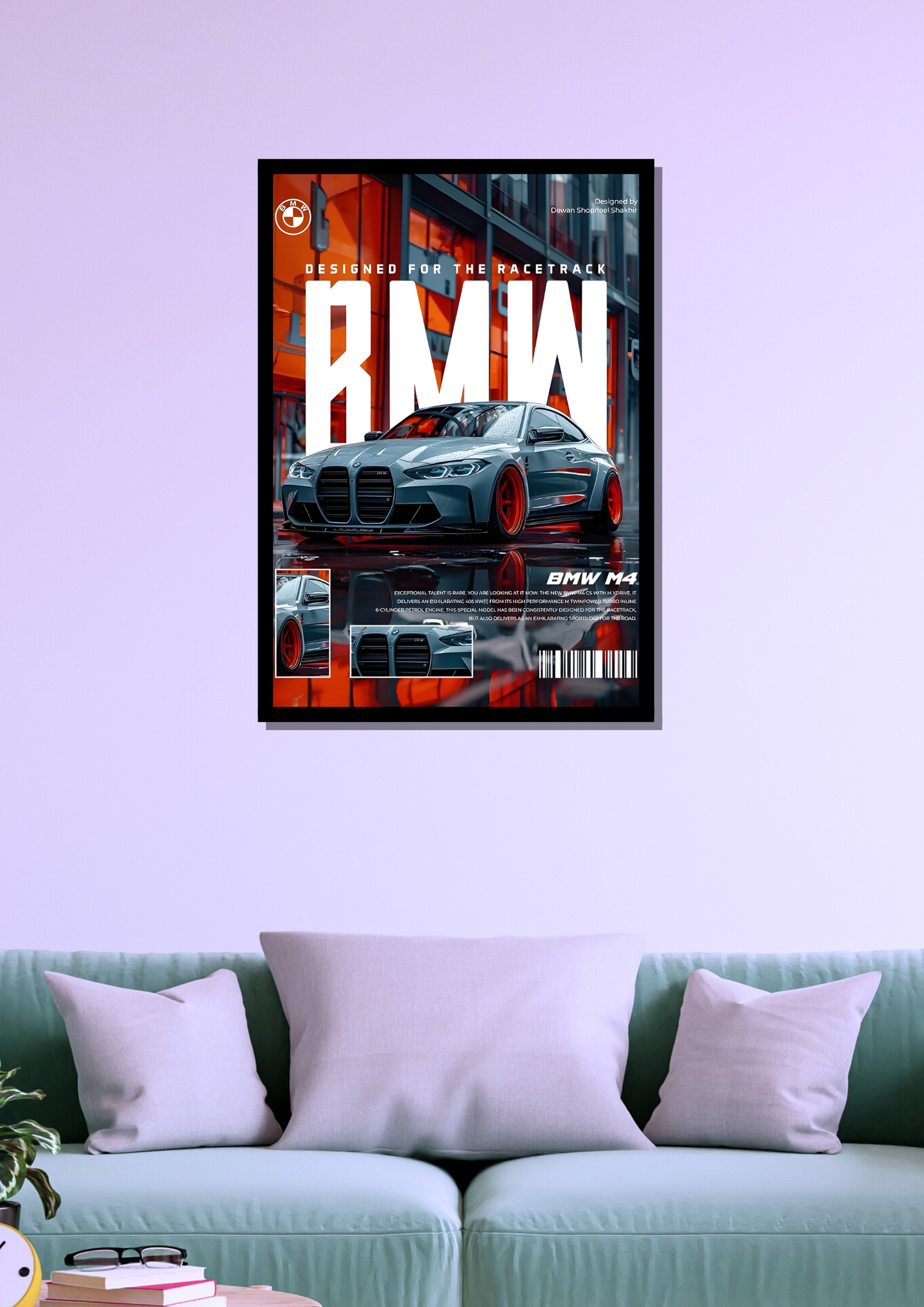 BMW M4 Photo Frame