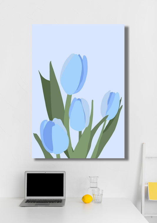 Blue Aesthetic Poster