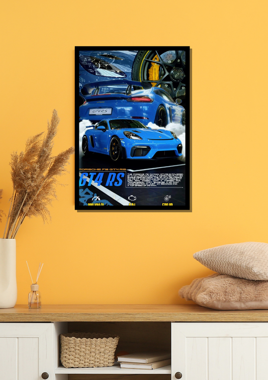 Porsche GT4 RS Photo Frame