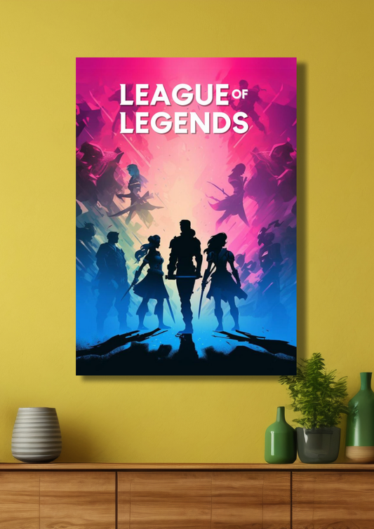 League of Legends game poster