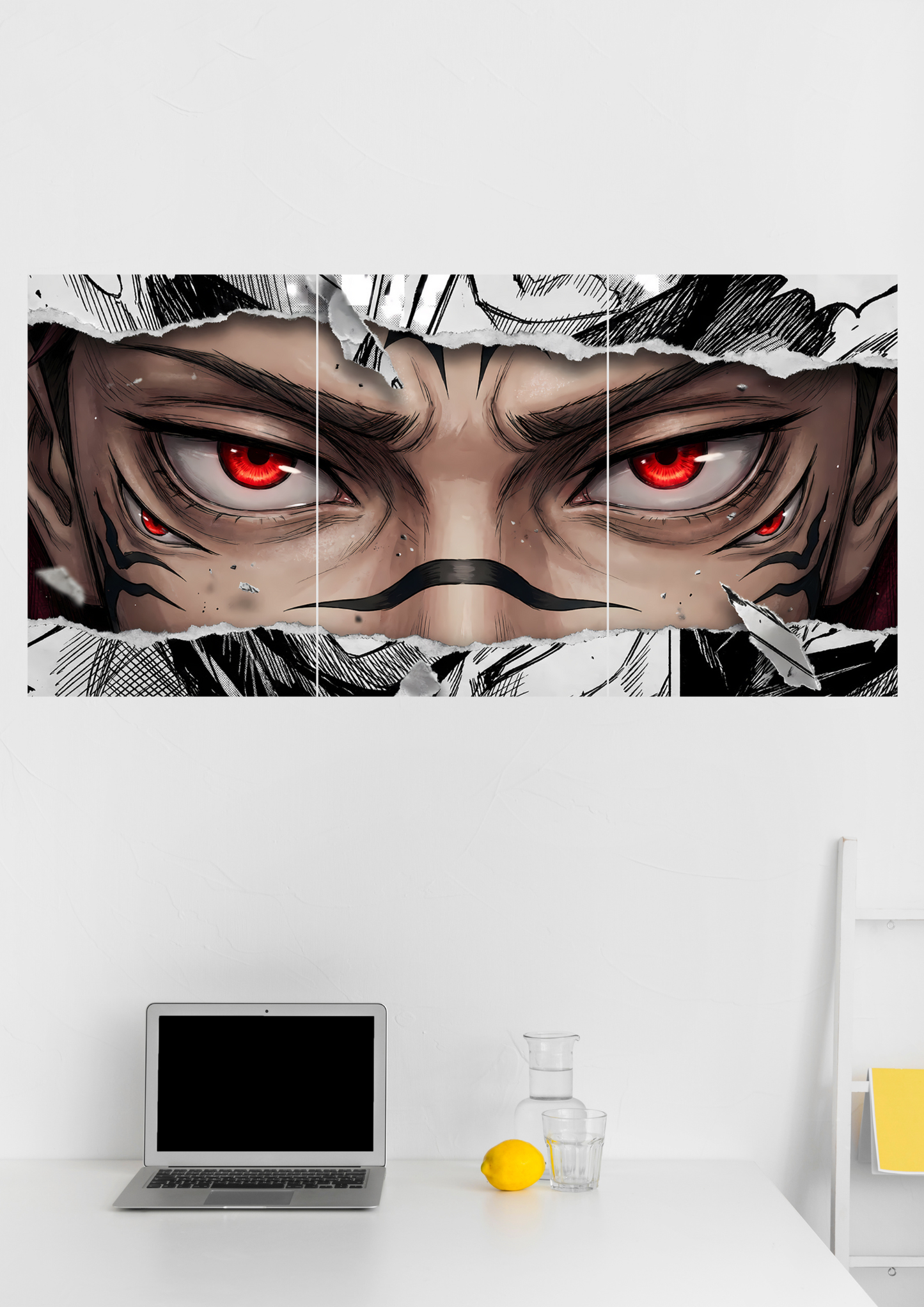 Sukuna Jujutsu Kaisen Split Poster