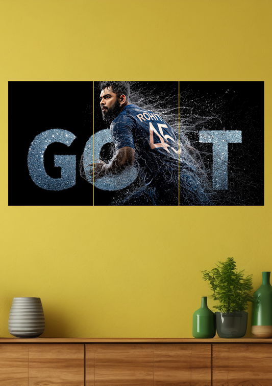 Rohit Sharma Split Poster