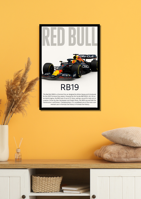 RedBull RB19 F1 Photo Frame
