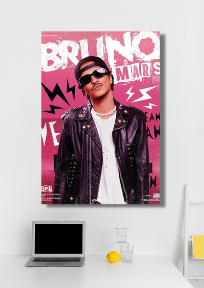 Bruno Mars music poster