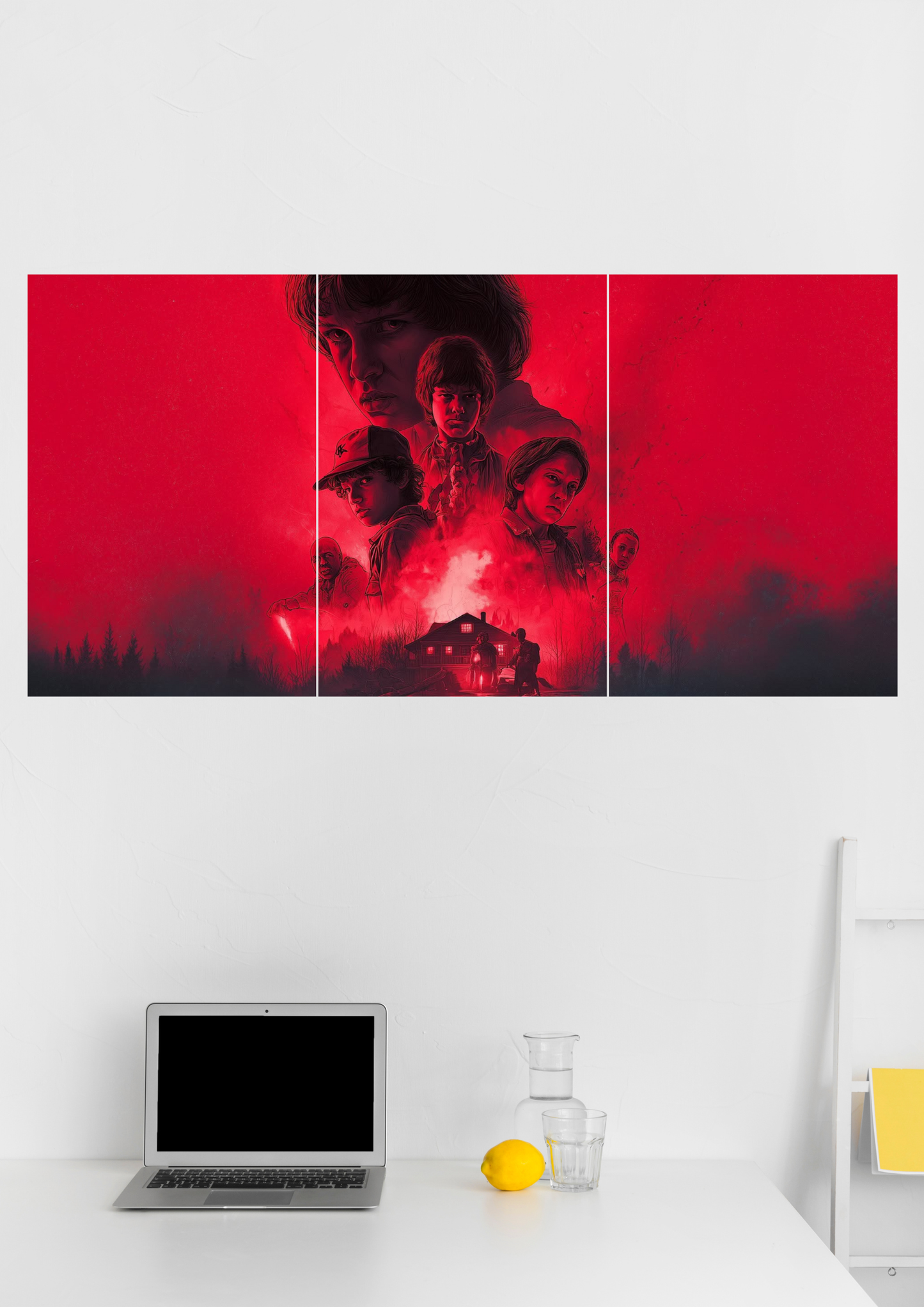 Stranger Things Split Poster