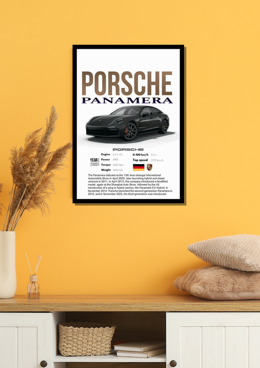 Porsche Panamera Photo Frame