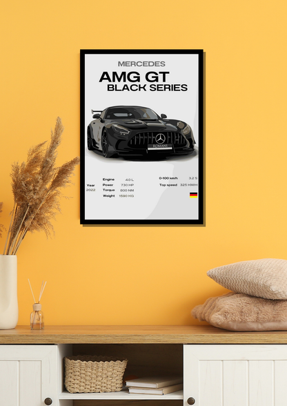 Mercedes AMG GT Photo Frame