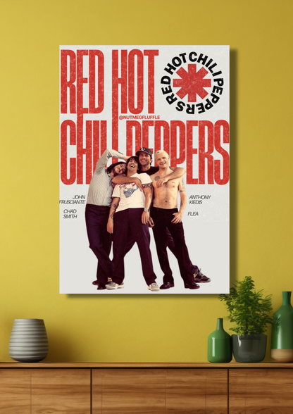 Red Hot Chili Peppers Music Poster