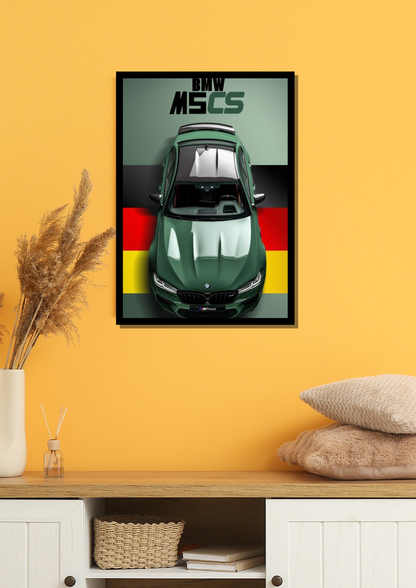 BMW M5 CS Photo Frame