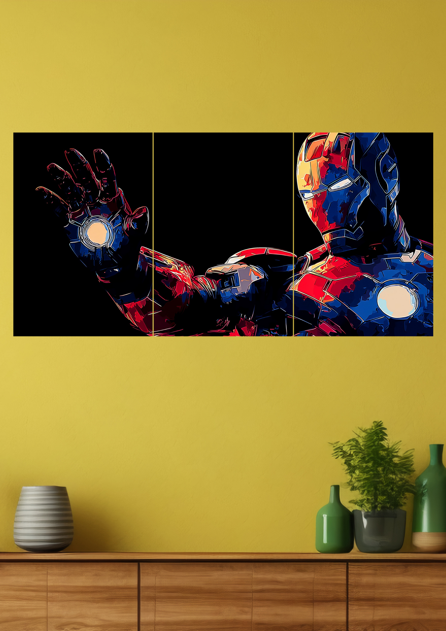 Iron Man Split Poster