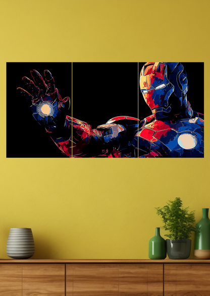 Iron Man Split Poster