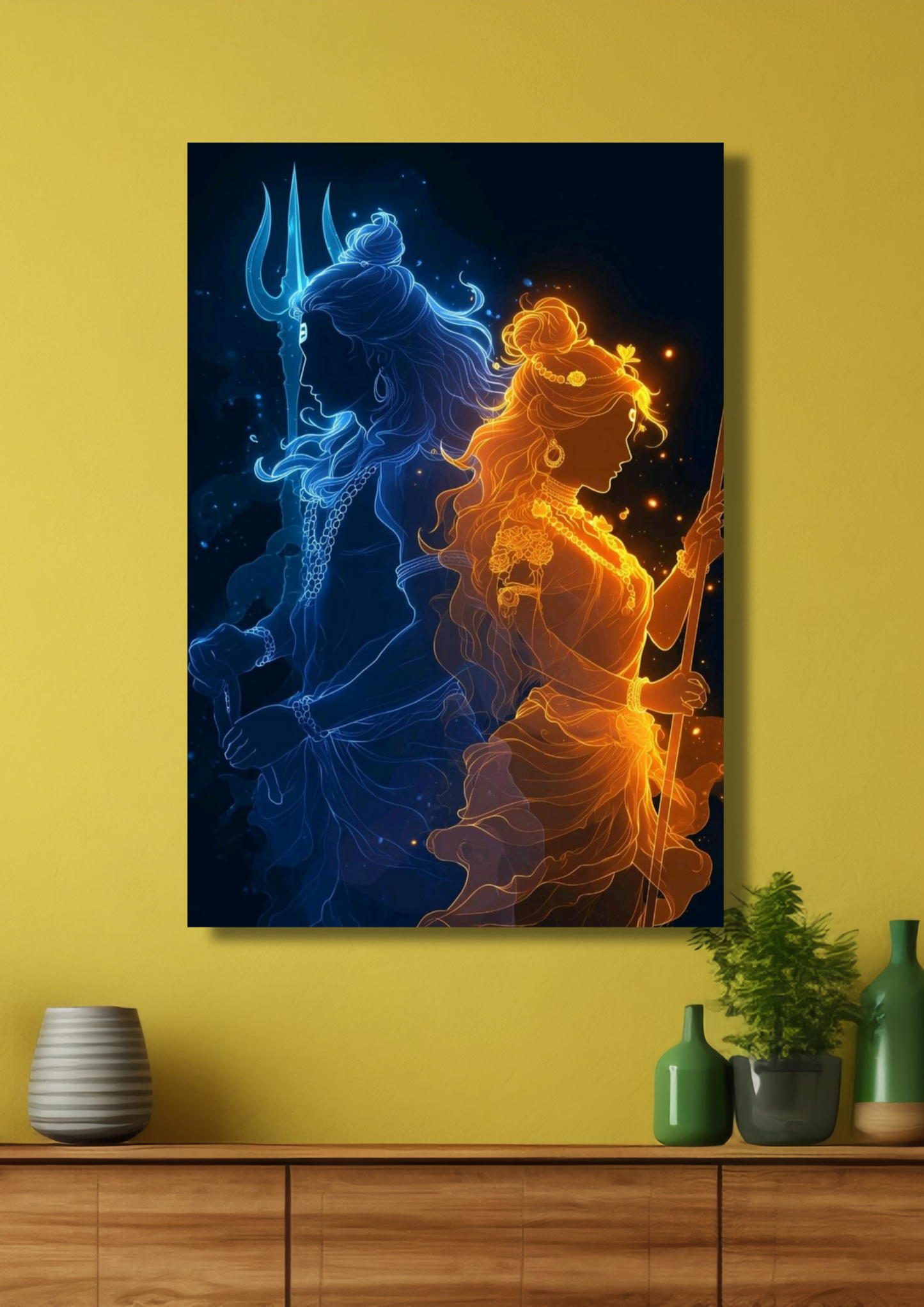 Lord Shiva & Goddess Parvati