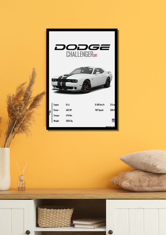 Dodge Challenger Photo Frame