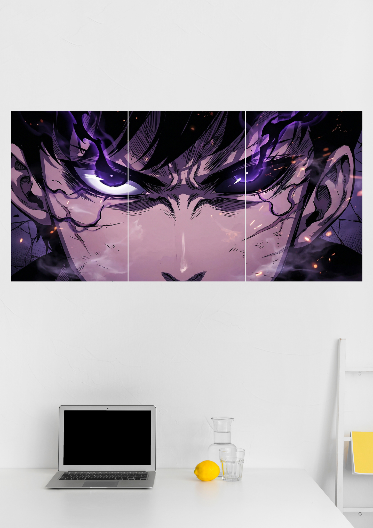 Sung Jin-woo Solo Leveling Split Poster