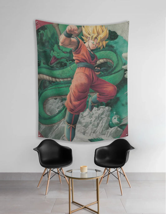 Dragon Ball Z Premium Wall Flag (Tapestry)