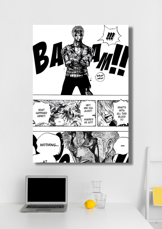 Roronoa Zoro "Nothing Happened" One Piece