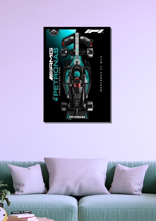 Petronas Mercedes F1 Photo Frame