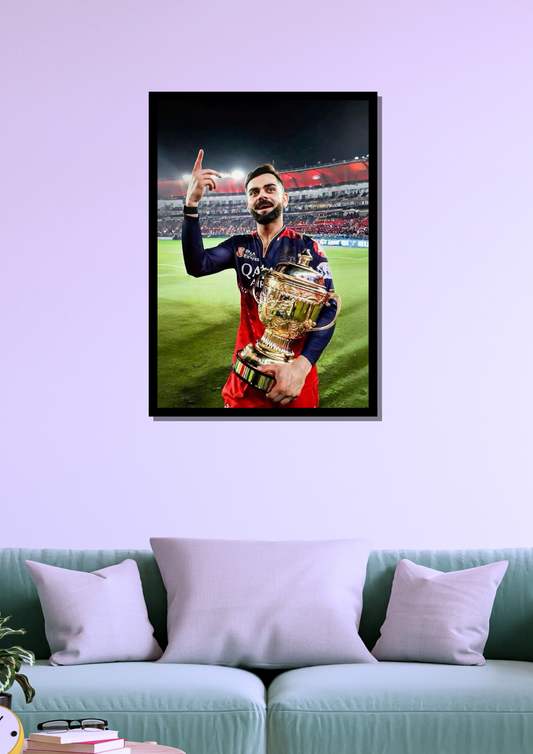Virat Kohli RCB Photo Frame