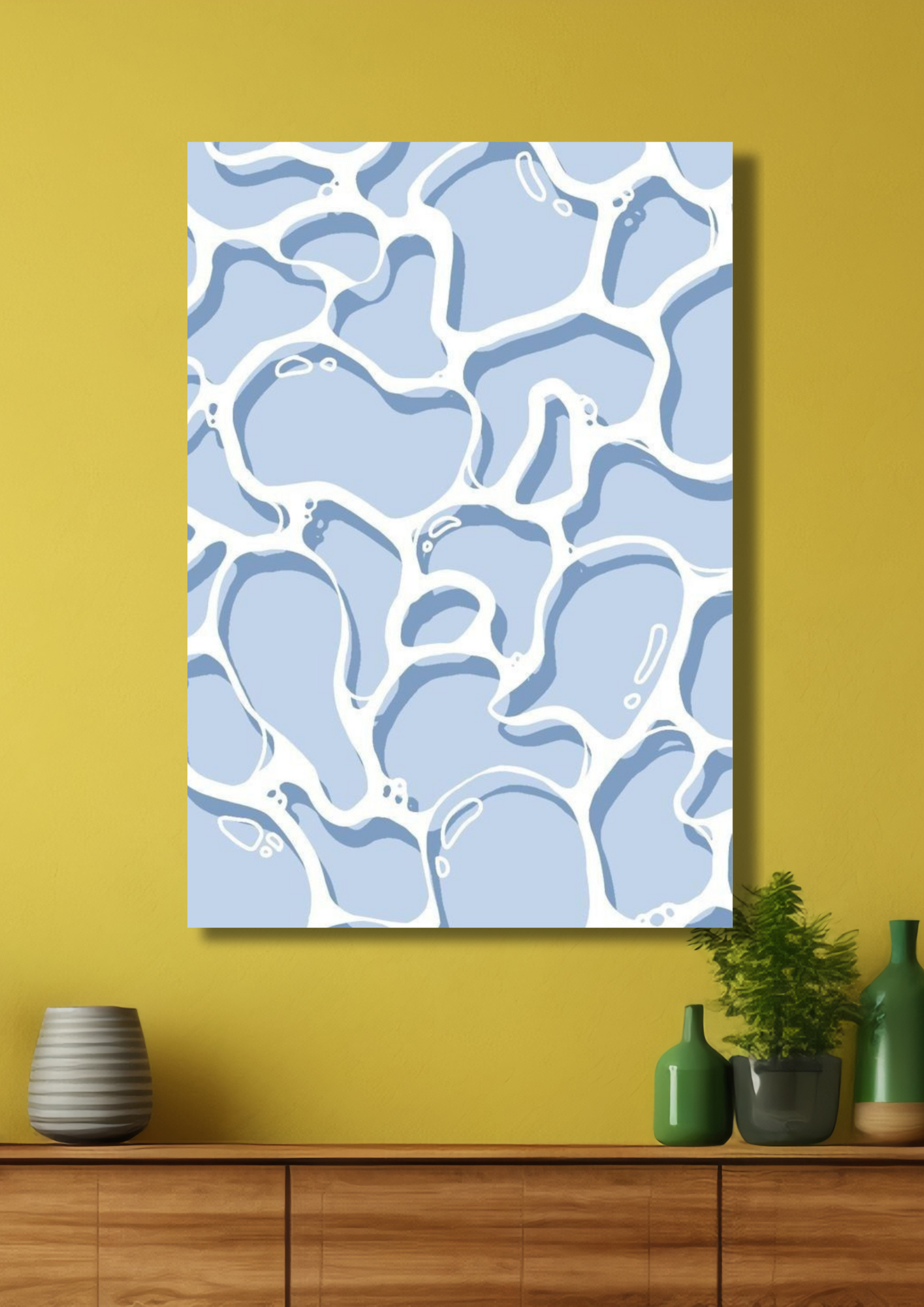 Blue Aesthetic Poster