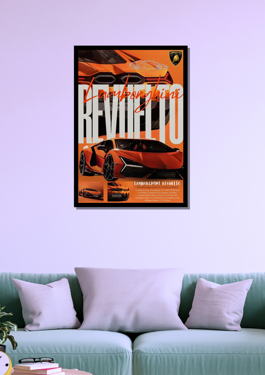 Lamborghini Revuelto  Photo Frame