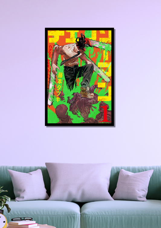 Chainsaw Man Photo Frame