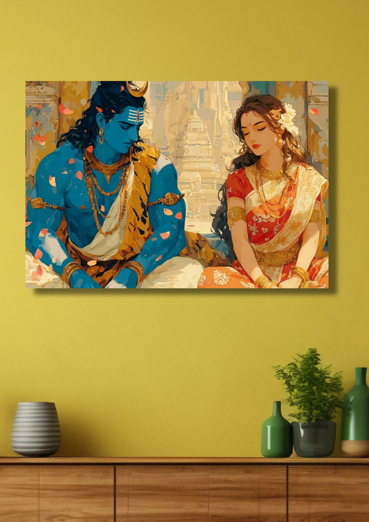 Lord Shiva & Goddess Parvati