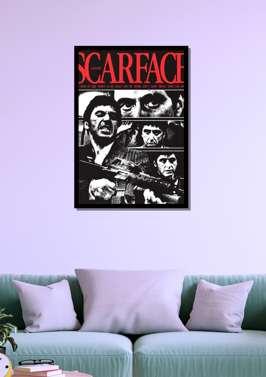 Scarface Movie Photo Frame