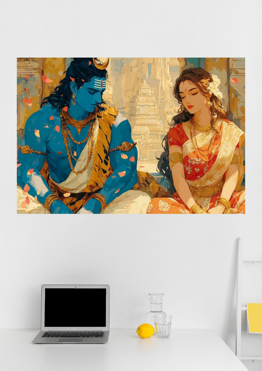 Lord Shiva & Goddess Parvati
