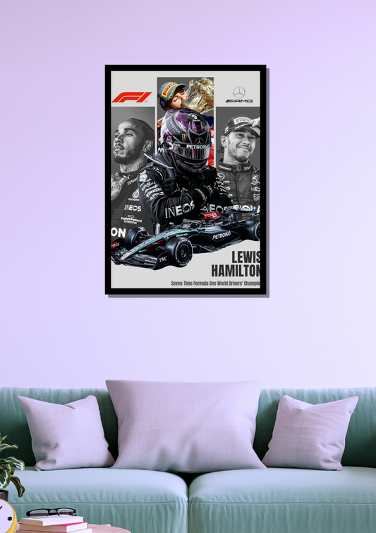 Hamilton Petronas F1 Photo Frame