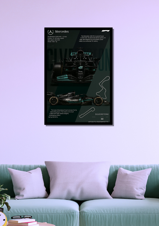 Mercedes F1 Photo Frame