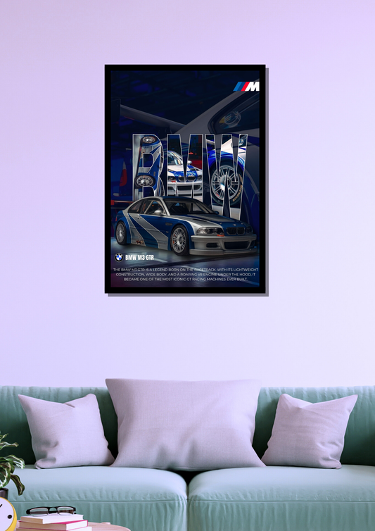 BMW M3 GT3 Photo Frame