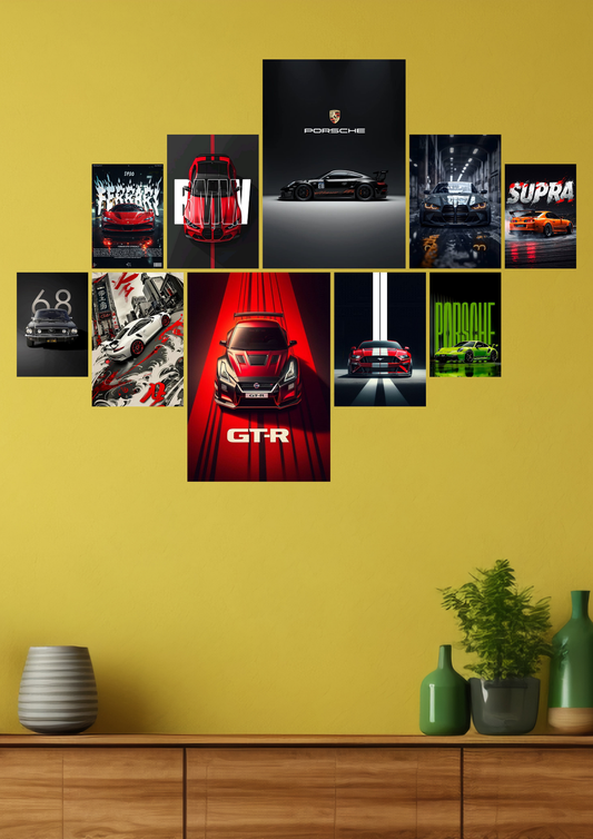 The Legends of Speed Collection Collage Set poster