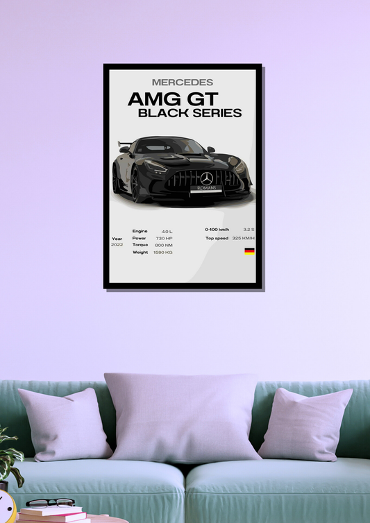 Mercedes AMG GT Photo Frame