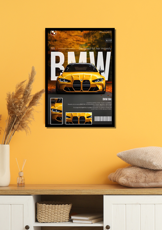 BMW M4 Photo Frame