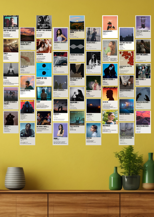 45 Epic Music collage set