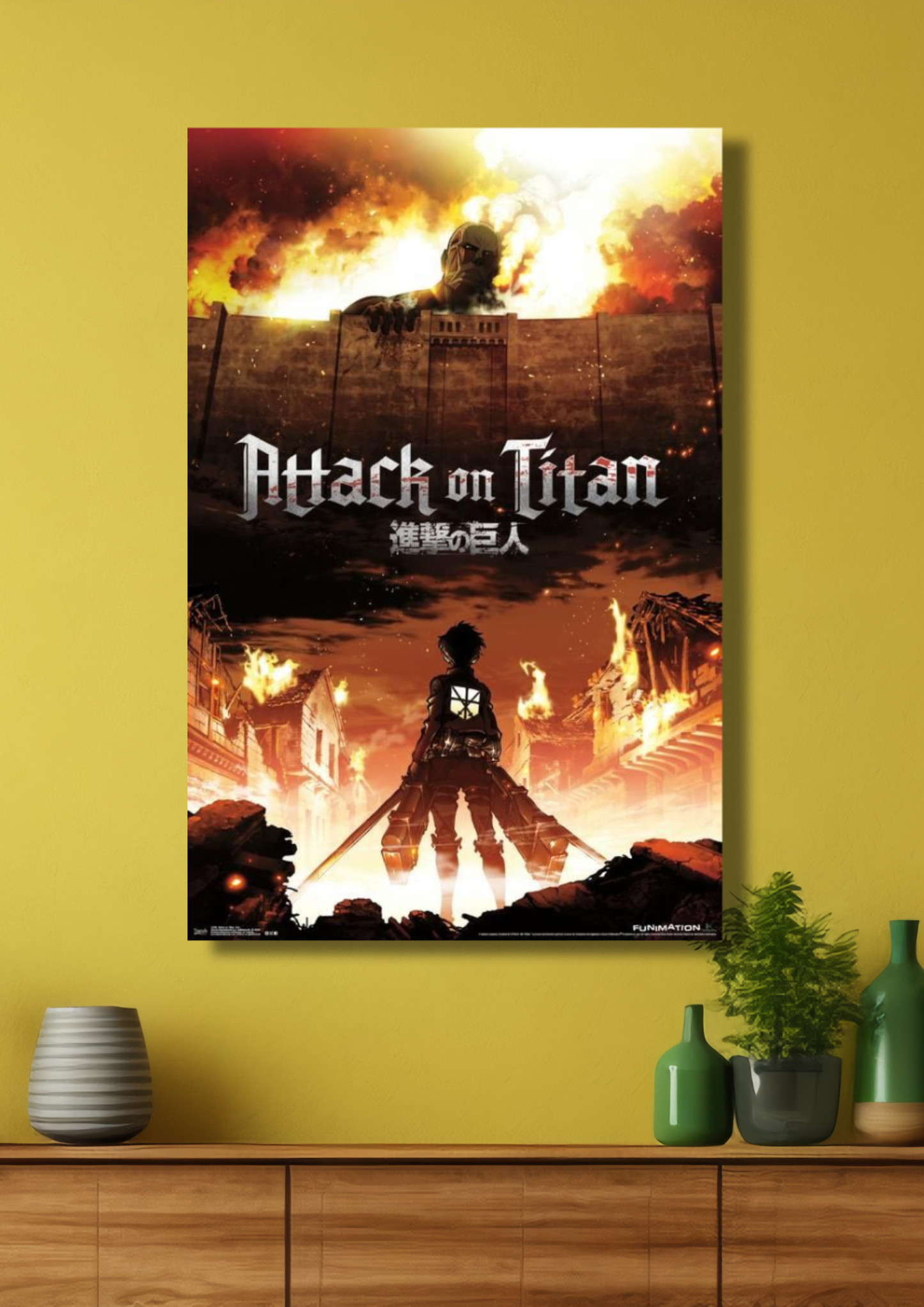 Attack on Titan - Fire Wall