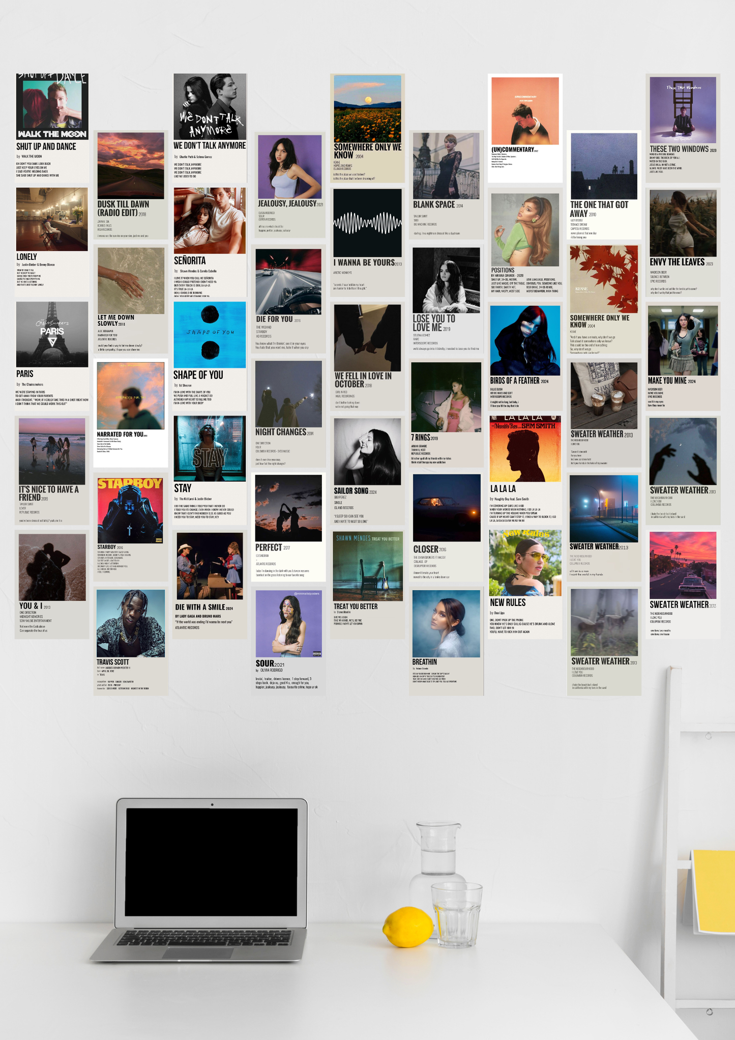 45 Epic Music collage set